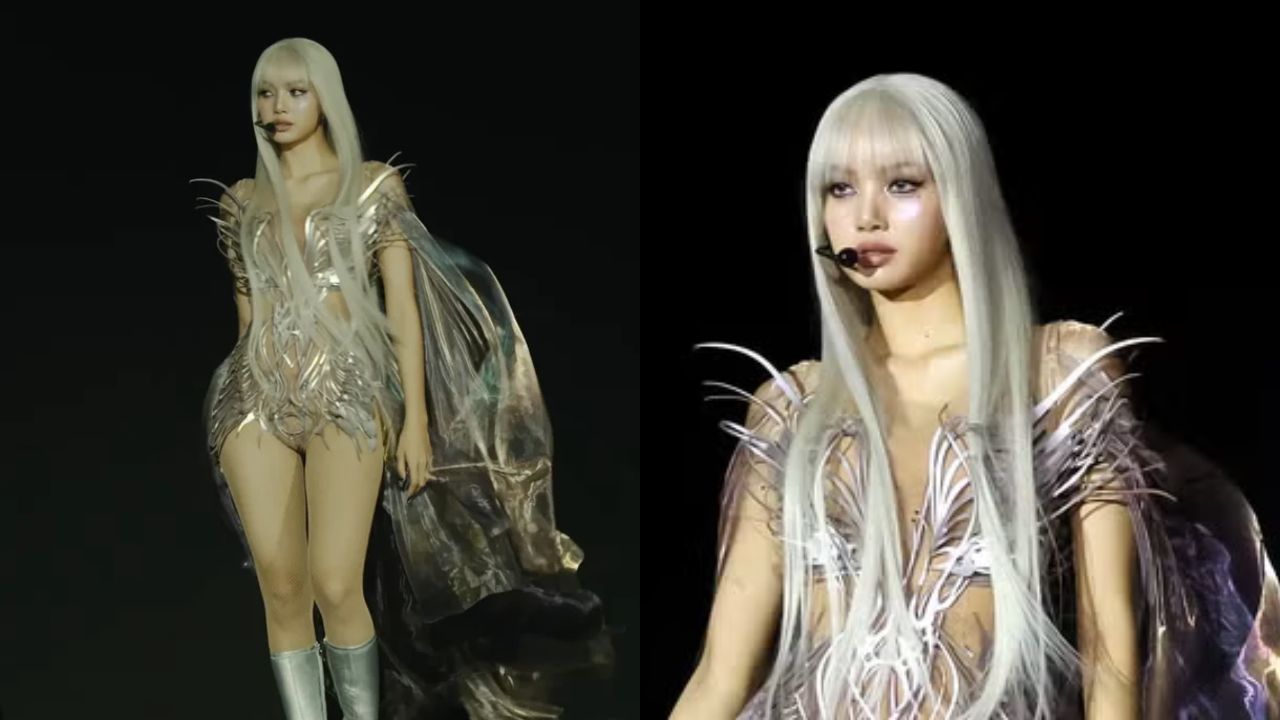 Lisa’s Surprise Coachella Entry in Iris van Herpen