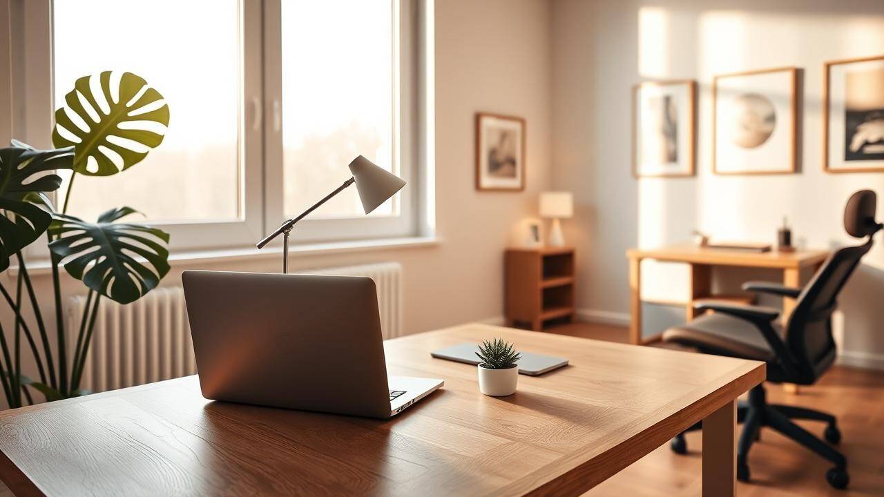 Serene Home Office Oasis