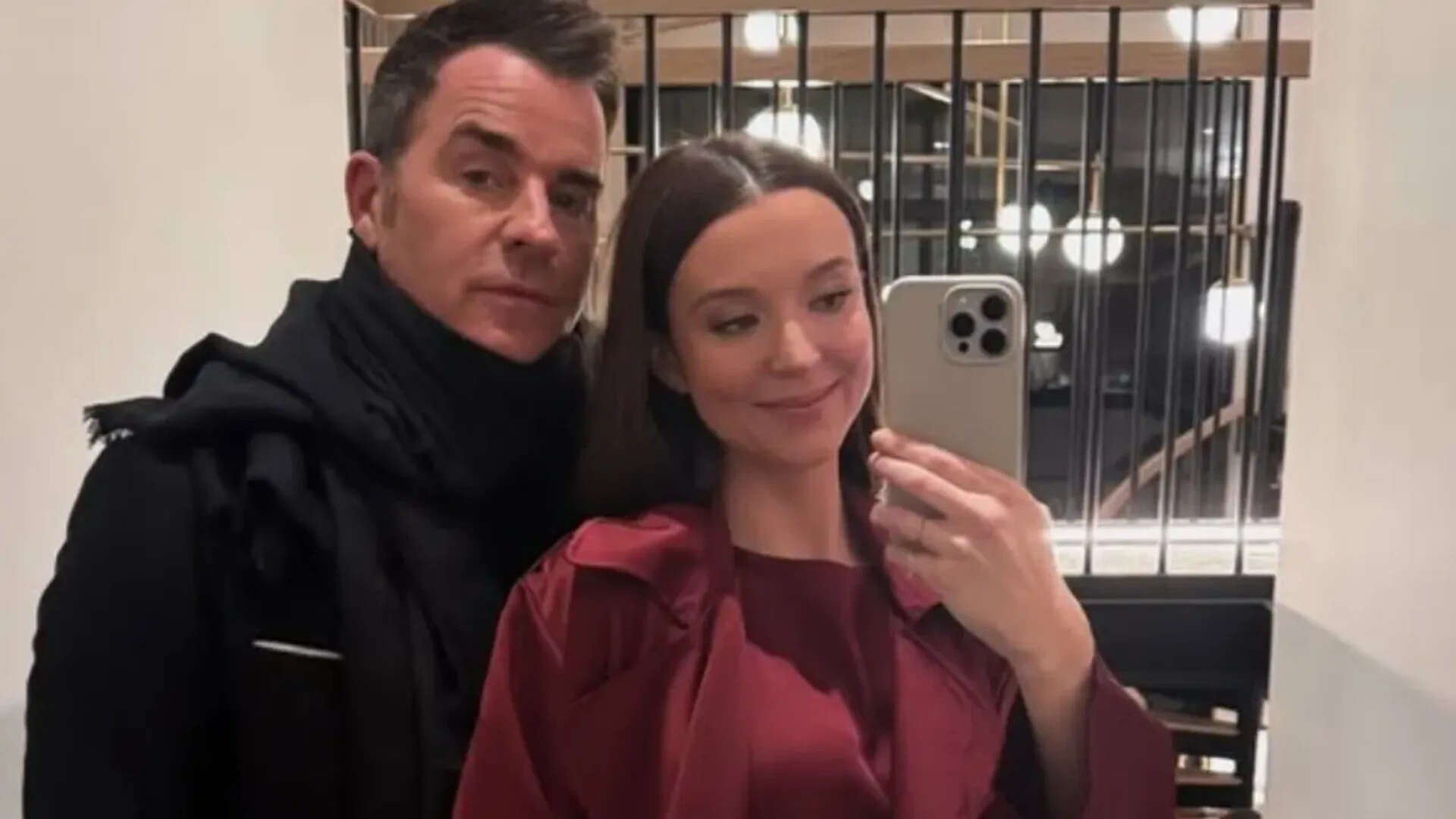 Justin Theroux, Nicole Bloom make 1st red carpet appearance since baby