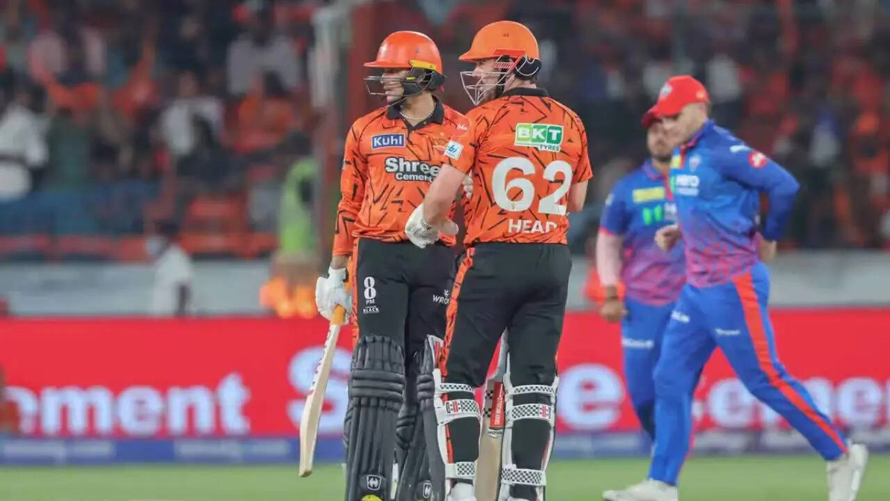 IPL Live Score: Abhishek, Head deal in big hits in Hyderabad