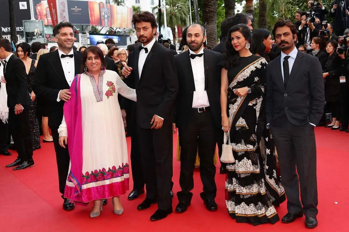 Guneet at the Cannes premiere of The Lunchbox in 2013