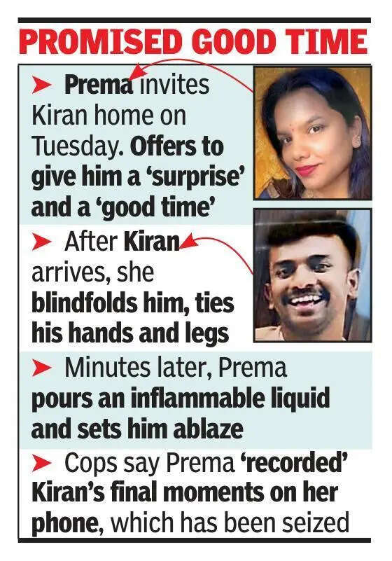 No to marriage? Woman arrested for burning lover alive