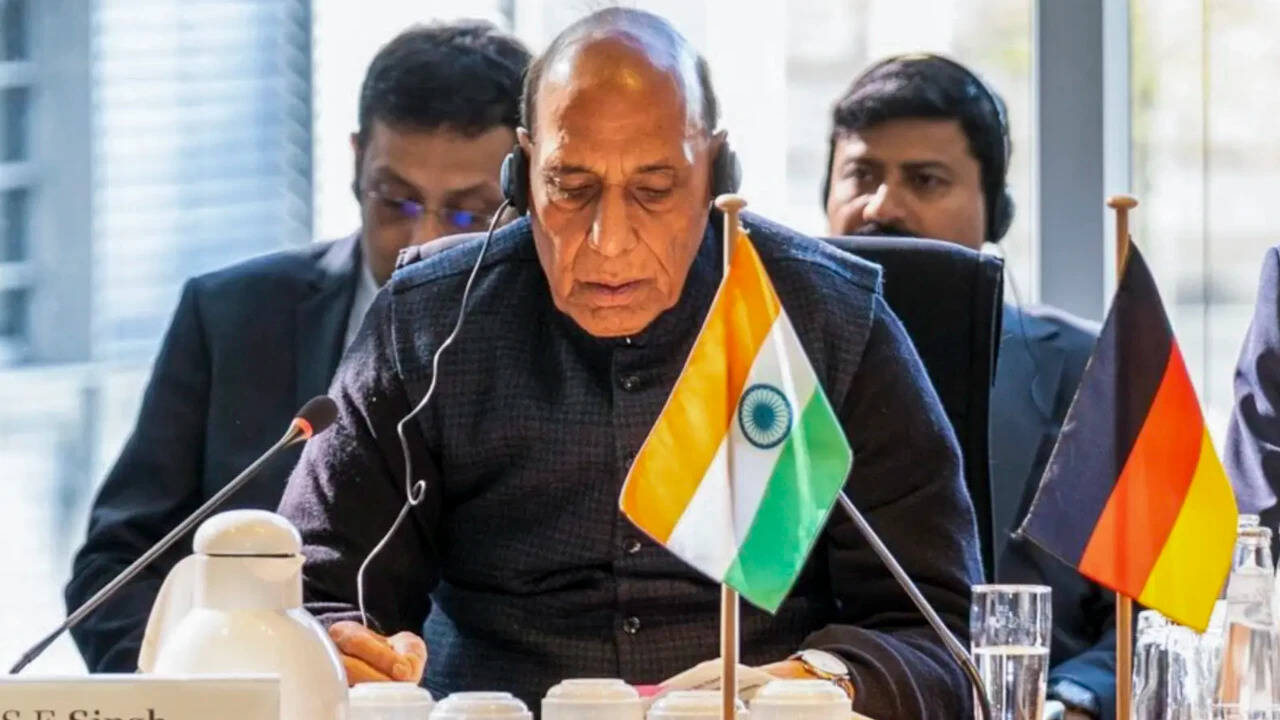 In Berlin, Rajnath beckons German industry to ‘co-create, co-develop, co-innovate in India’