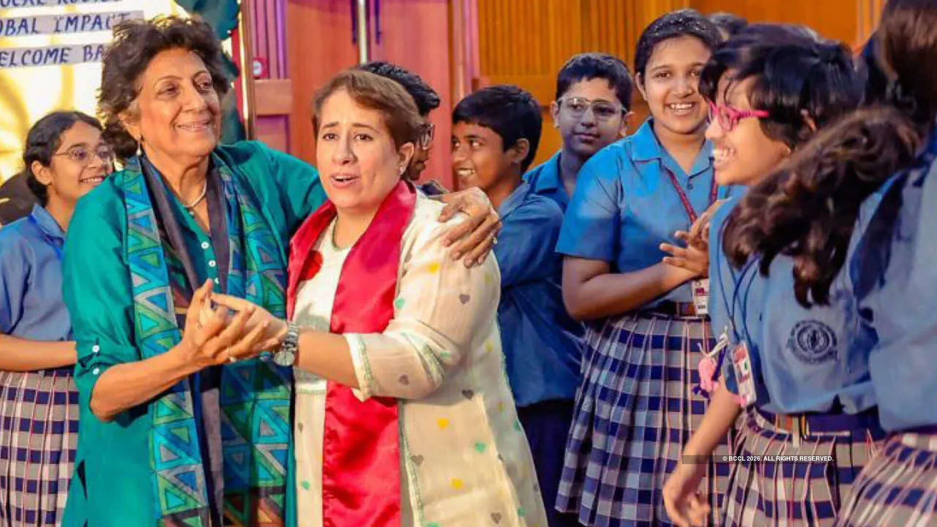 An afternoon of stories - Guneet Monga brings real-world experiences to campus.<br>