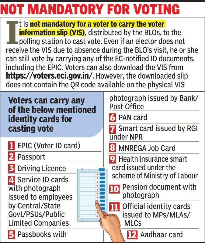 BLOs set out on field visit again, start giving voter slips