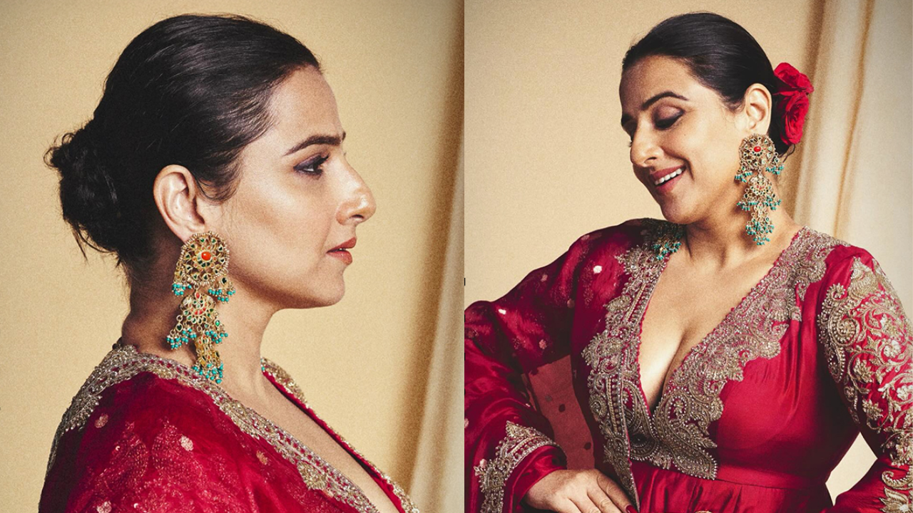 Did Vidya Just Outshine Every Bride in This Anarkali