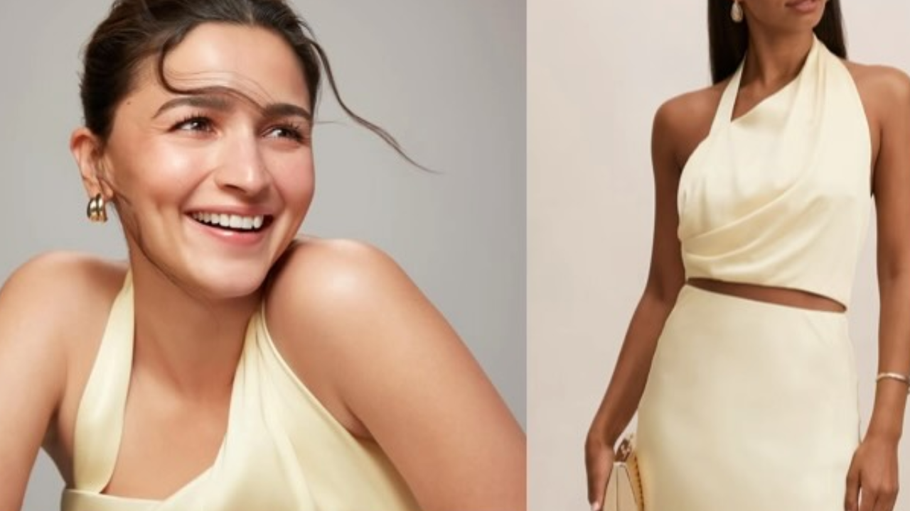 Alia Bhatt Turns Pastel Yellow Into a Statement