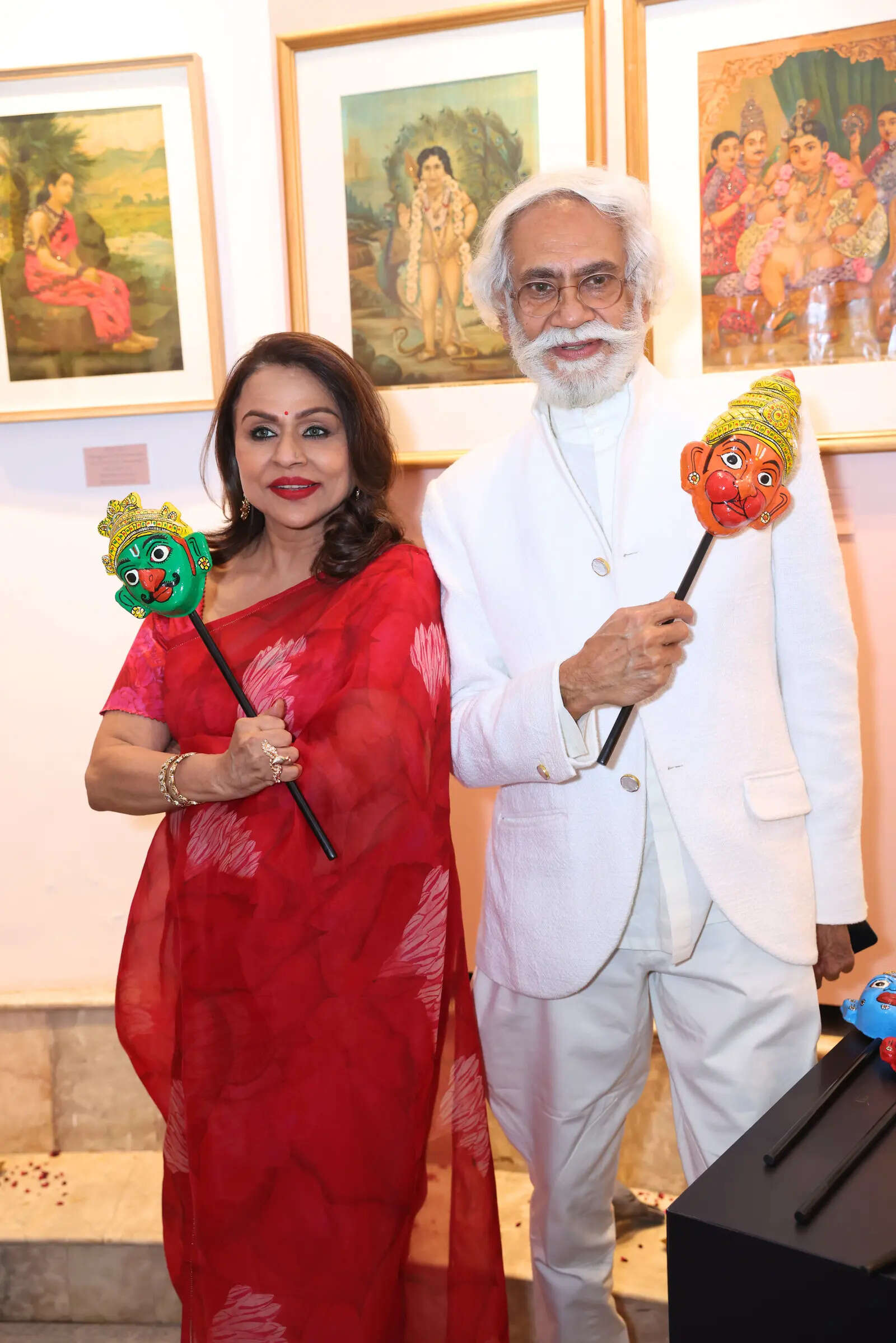 Raseel Gujral Ansal and Sunil Sethi