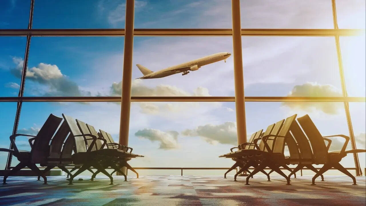 Airport waiting area