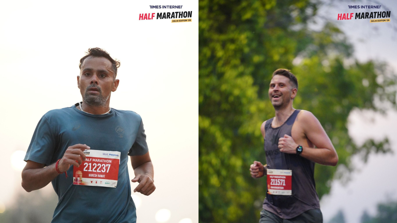 Dedication on display: Standout performances in the 40–49 category at Times Internet half marathon