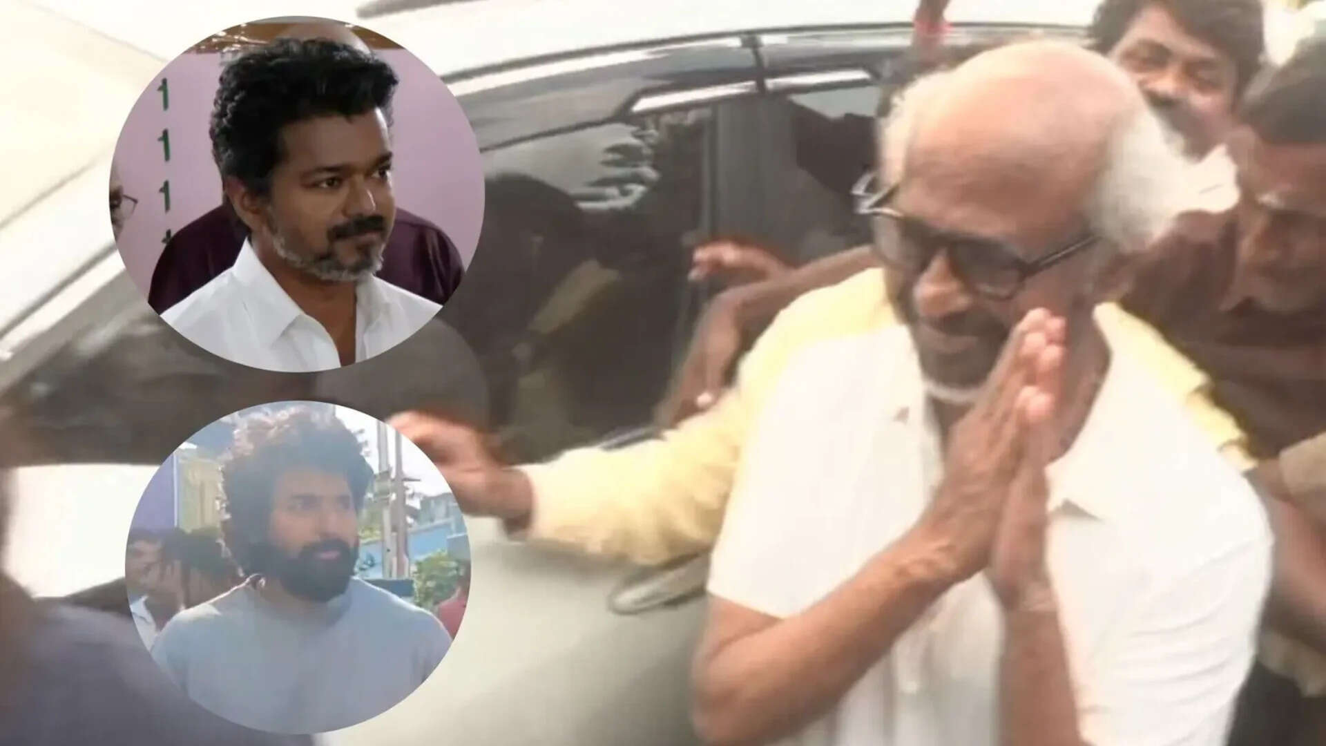Rajinikanth, Vijay &amp; Kollywood stars vote in Tamil Nadu Elections