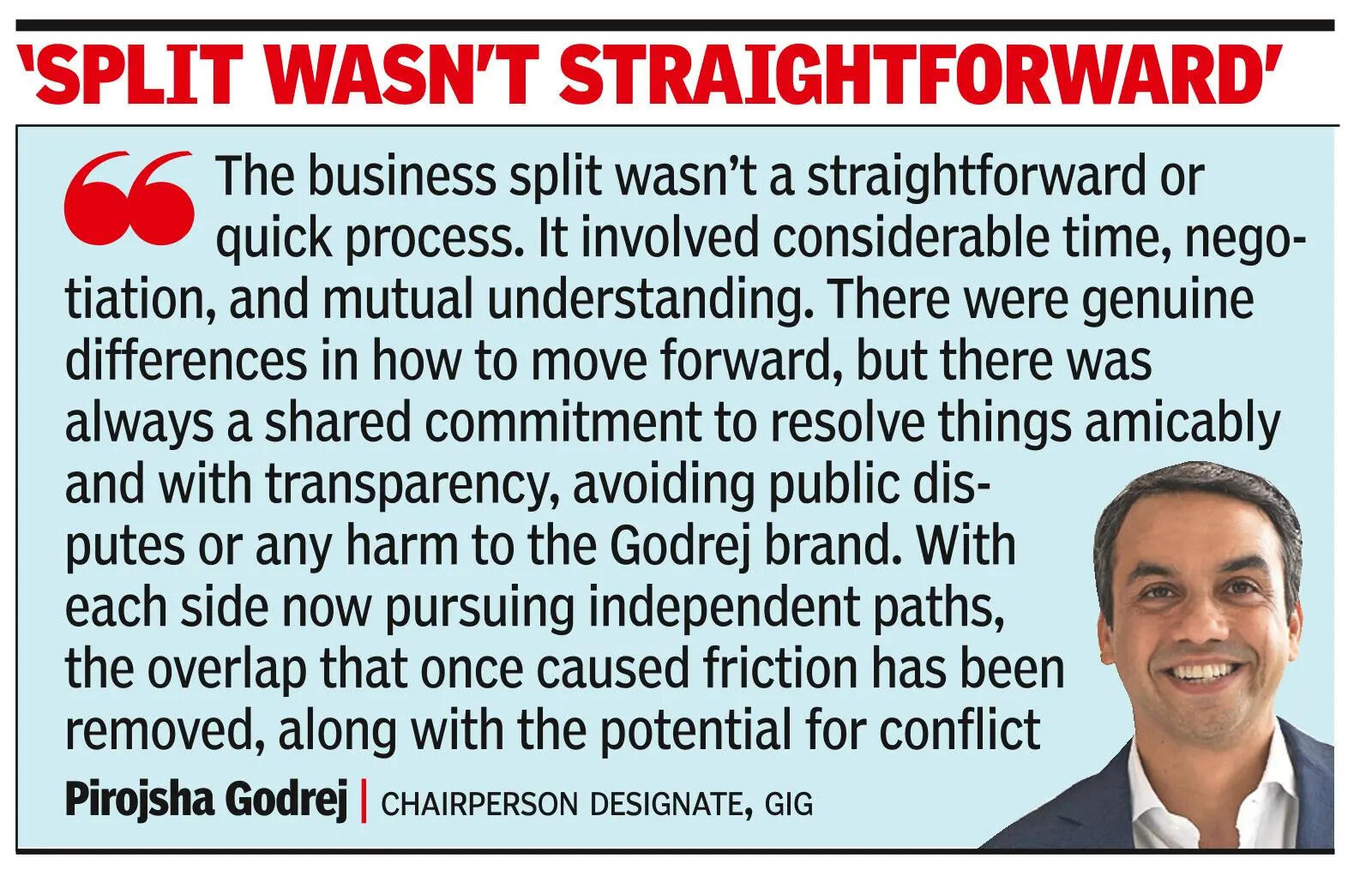Pirojsha Godrej maps growth push with listings and overhaul two years after dynasty split