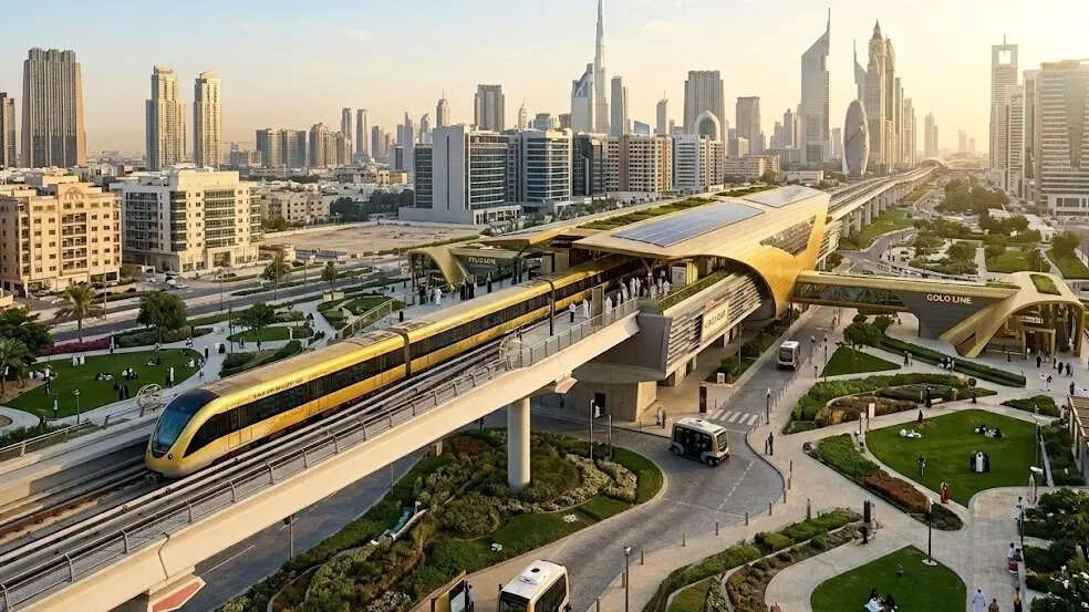 Dubai Metro Gold Line Project Details Revealed