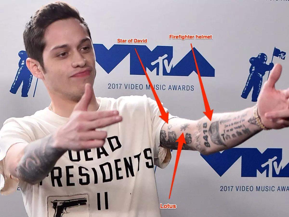 Pete Davidson Tattoo New Reveal Honors Daughter Scottie