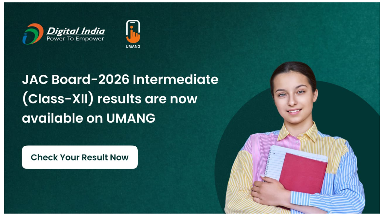 Jharkhand JAC Class 10 result 2026 UMANG app message