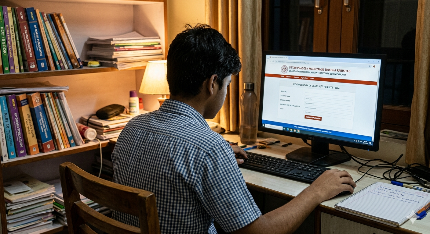 UP Board Results 2026: How to apply for rechecking of Class 10th and 12th results? Check steps here