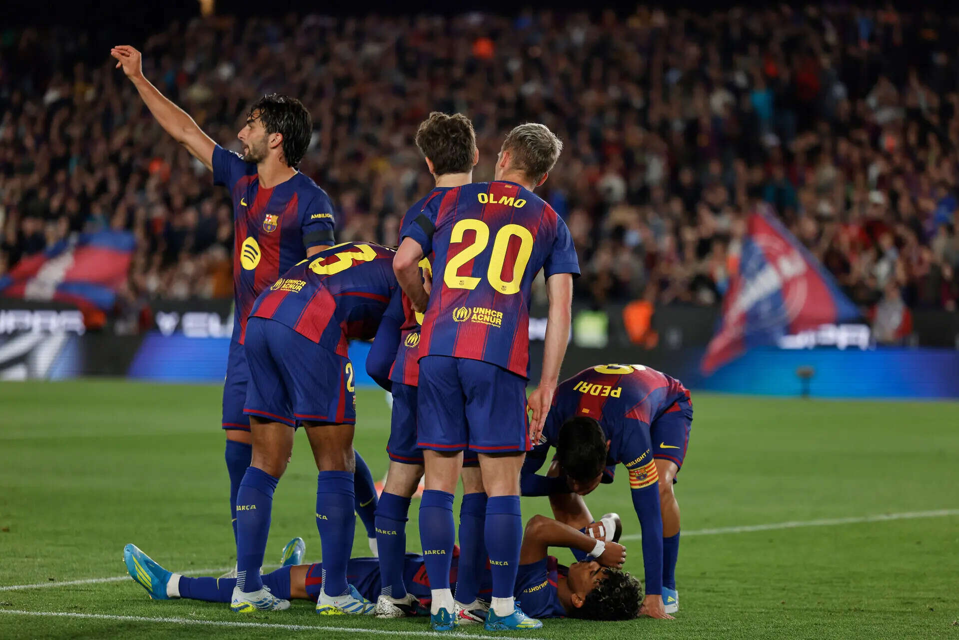 World Cup worry as Lamine Yamal injured while converting penalty in Barcelona's win over Celta Vigo