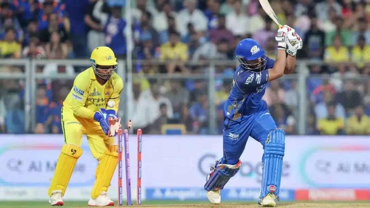 103-run hammering: CSK hand MI their biggest IPL defeat as Samson, spinners lead rout