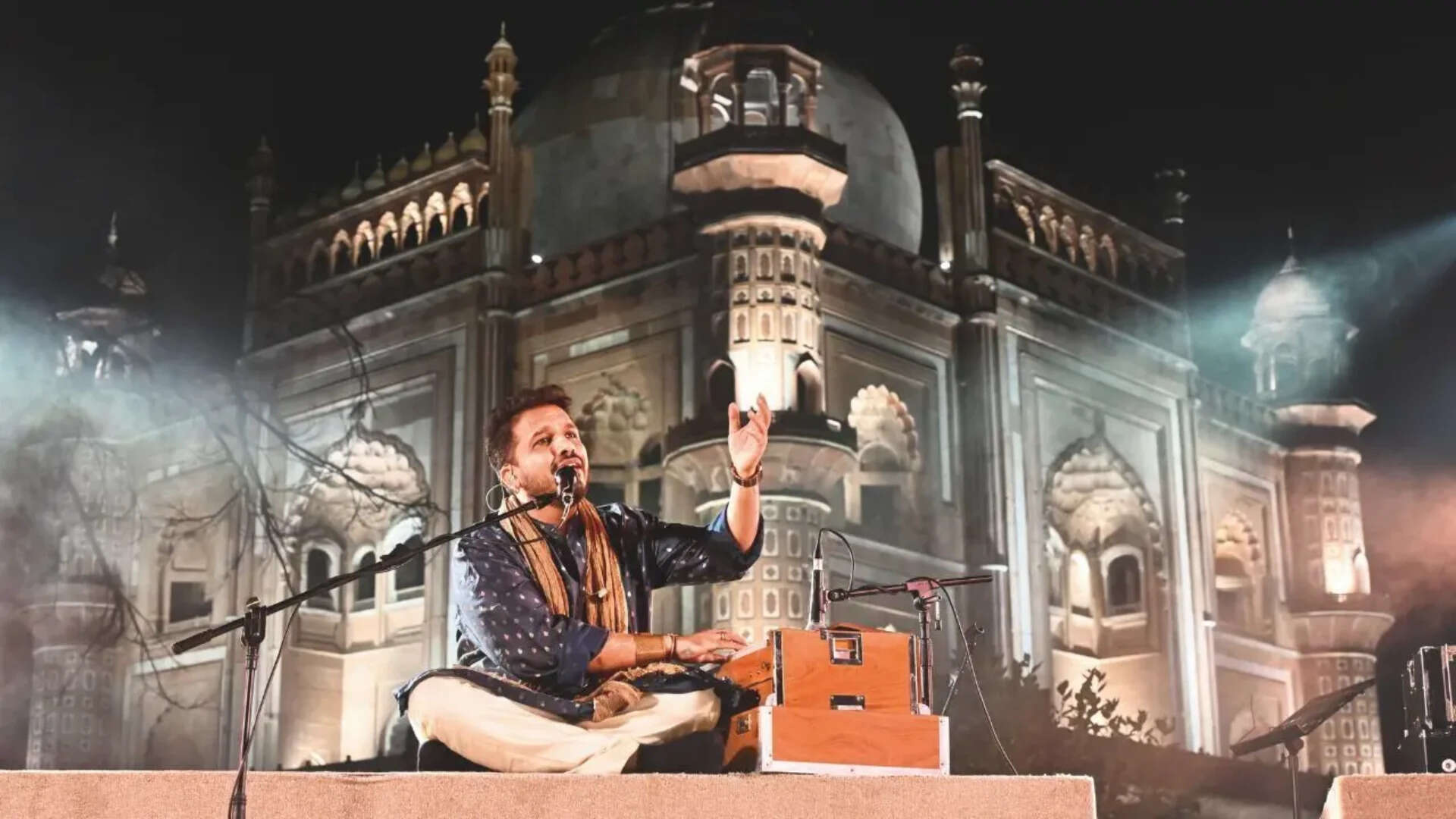 A crowd favorite for his Bandish Bandits Season 2 compositions, Prithvi Gandharv performed at Safdarjung's Tomb last year
