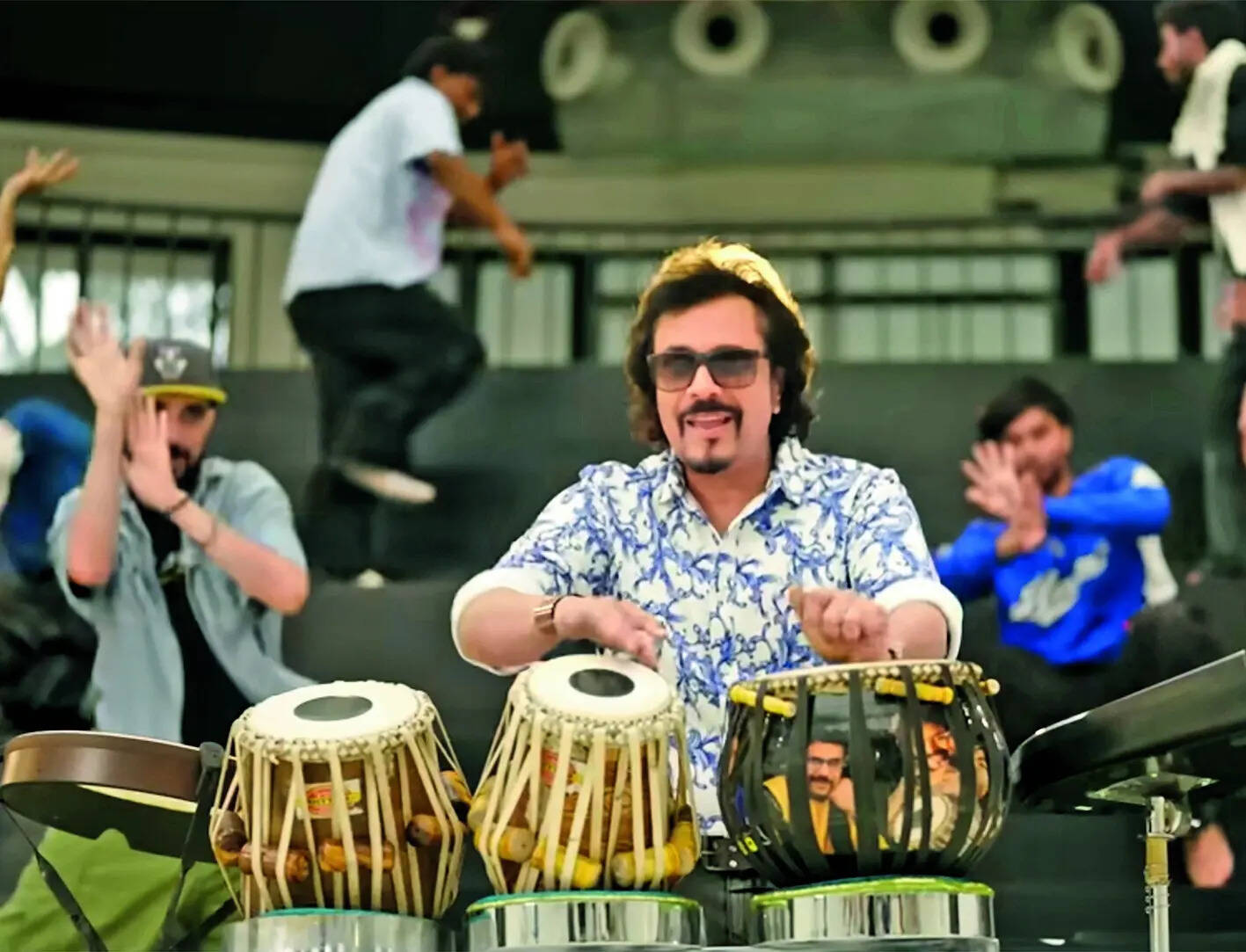 Bickram in a still from the video