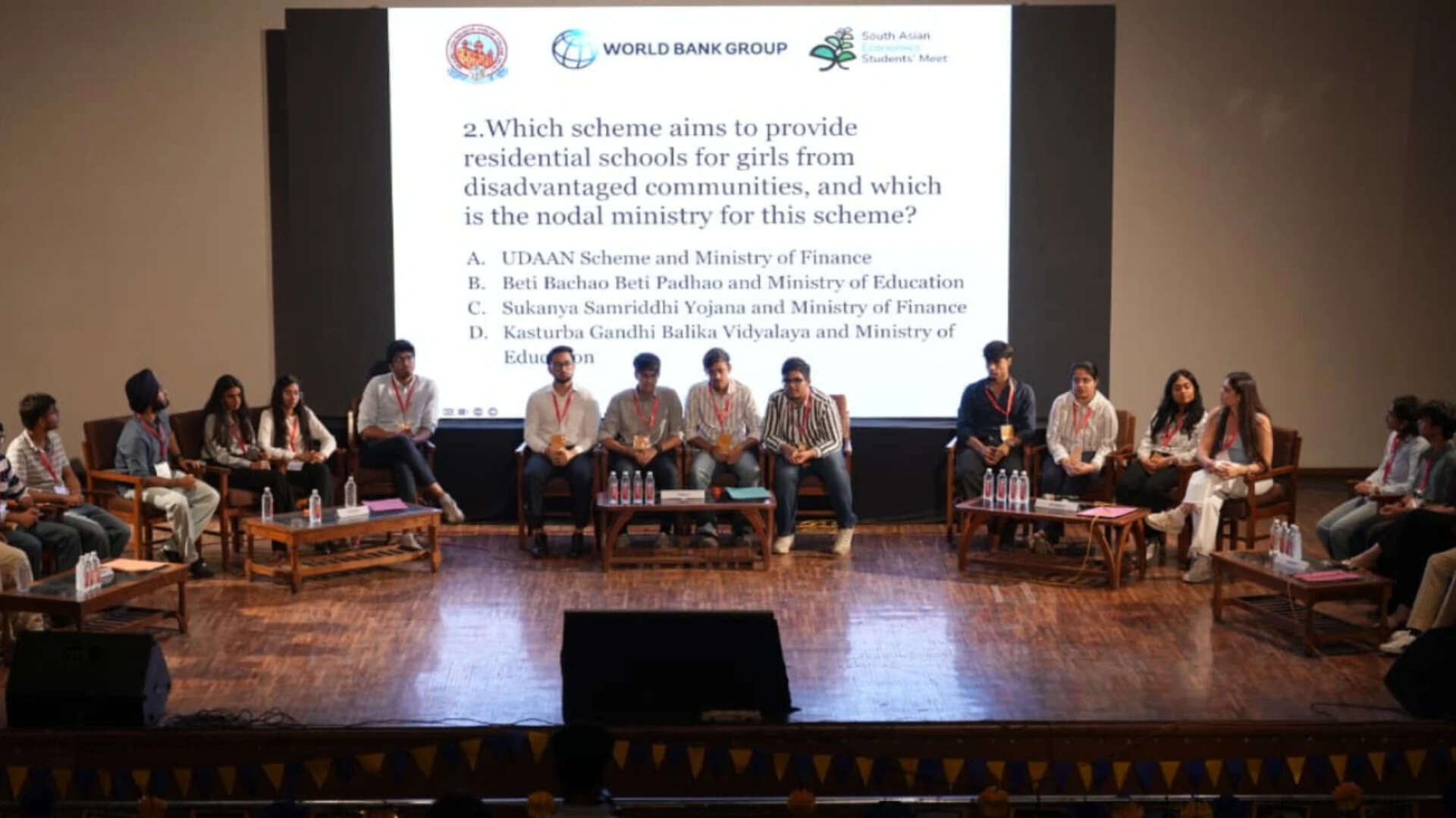 #ClearHerPath Quiz aimed to create awareness and encourage discussion among students about the various barriers to women’s employment in South Asia (Pics: SGTB Khalsa College)