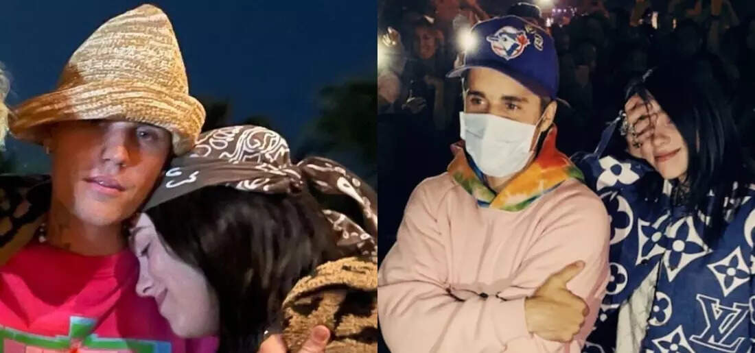 Billie Eilish shares Bieber throwbacks after Coachella cameo