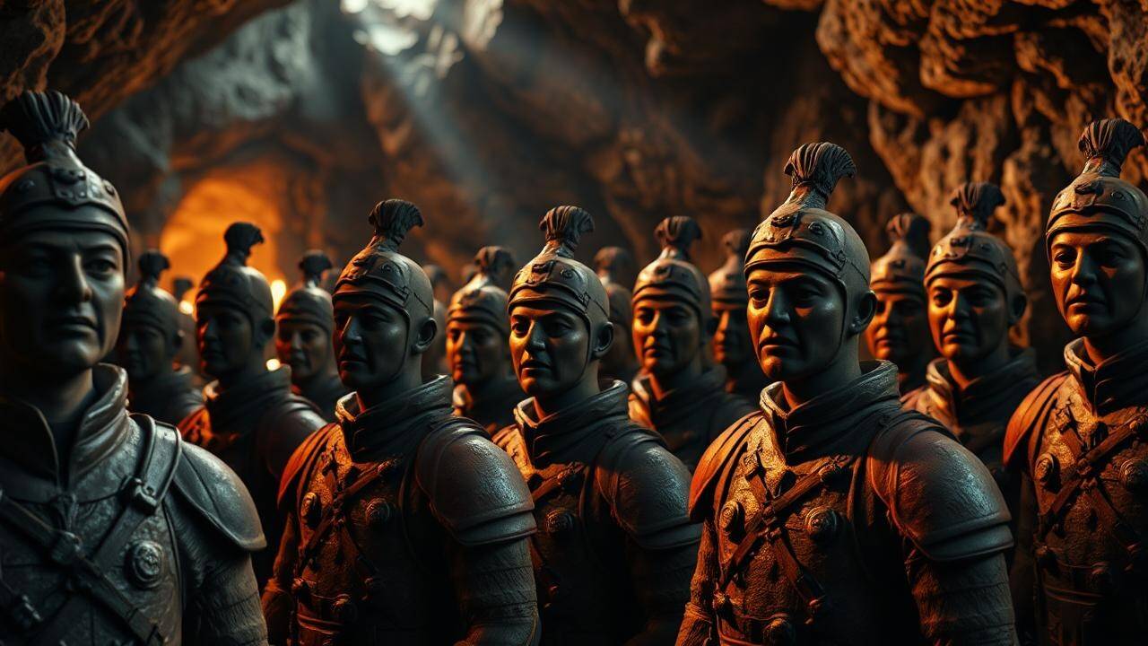 Clay Army Stands Ready