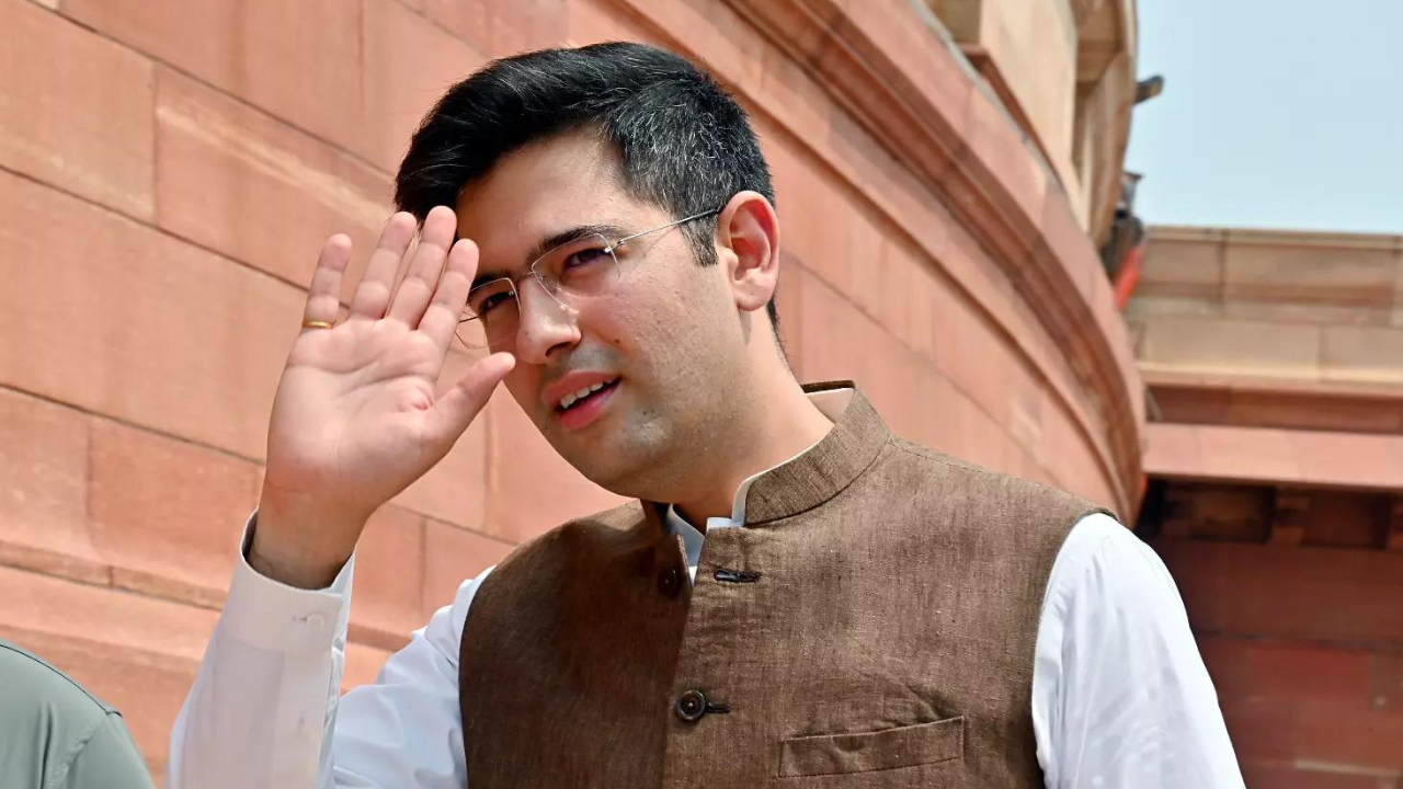'AAP no longer honest': Raghav Chadha, 6 other MPs in Rajya Sabha quit party, join BJP
