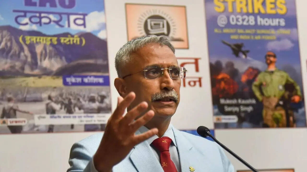 'Armed forces should be kept away from politics': Ex-army chief MM Naravane