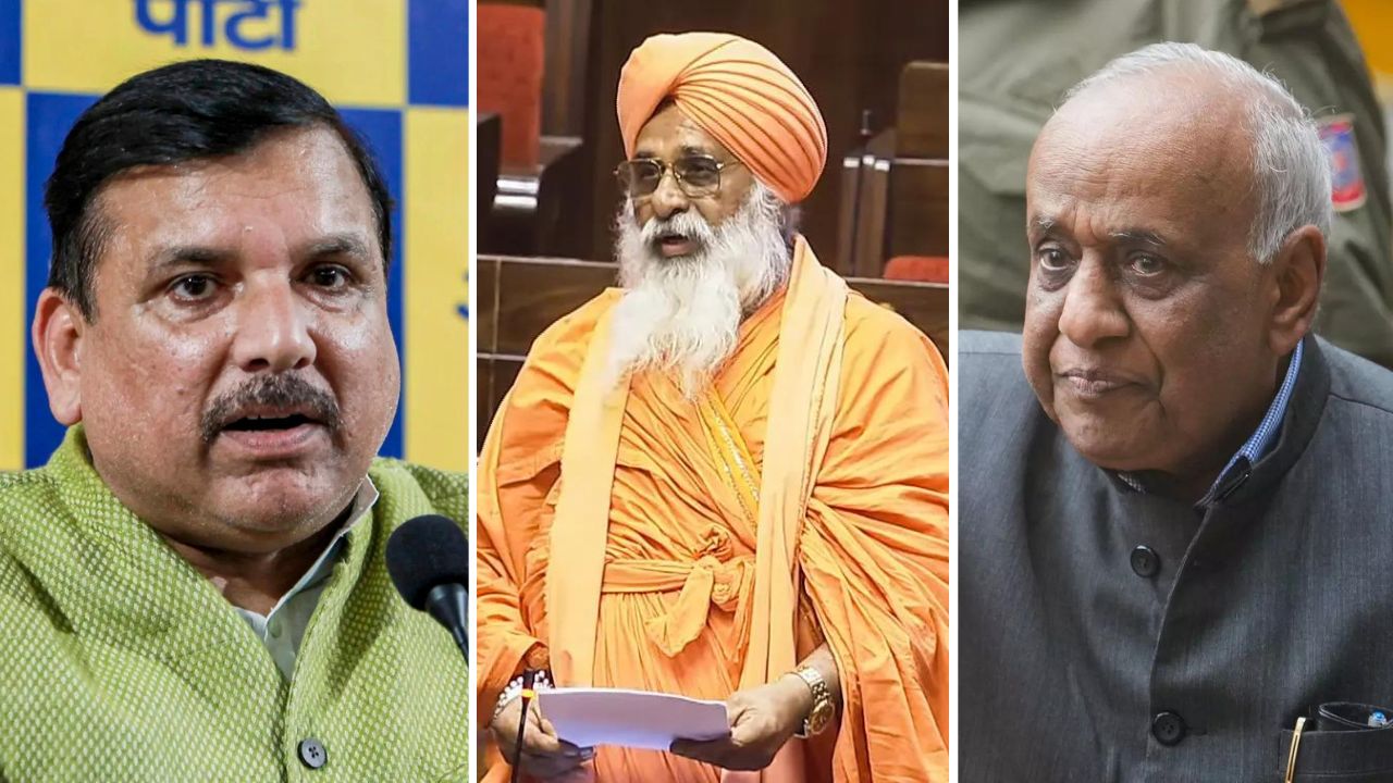 7 of 10 AAP MPs in Rajya Sabha join BJP: The 3 MPs that chose to stay