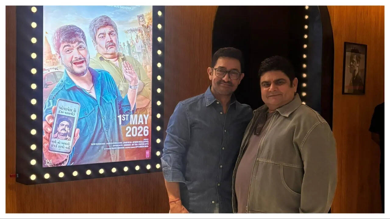 Deven with Aamir Khan