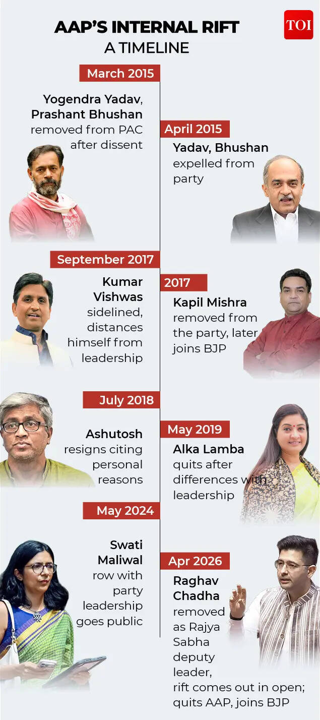 AAP’s Internal Rift Timeline