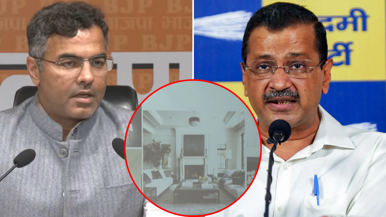 BJP steps up attack on Kejriwal with 'Rahman Dakait' jibe; shares pictures of 'Sheeshmahal 2'
