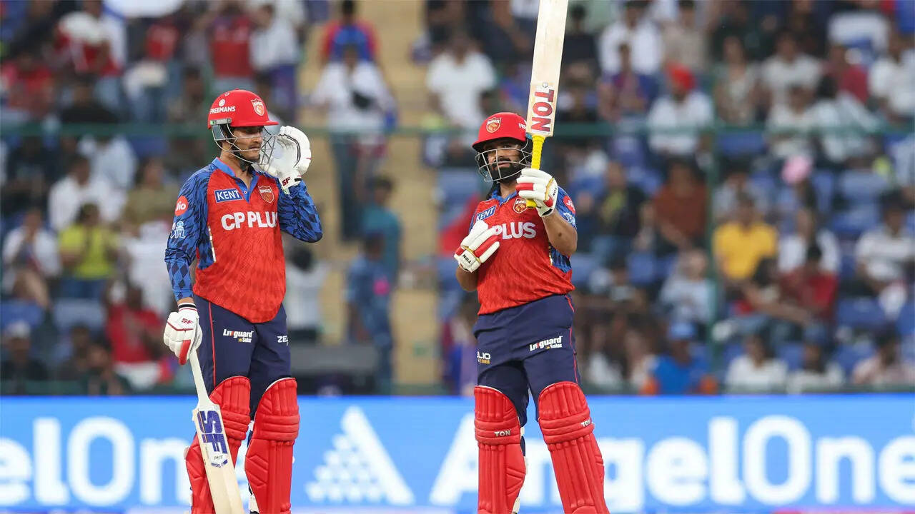 IPL LIVE: DC breathe easy as Prabhsimran and Priyansh fall in quick succession
