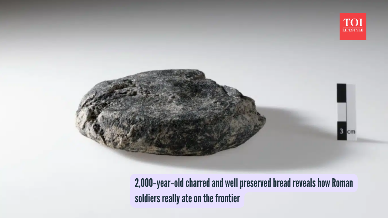 2,000‑year‑old charred and well preserved bread reveals how Roman soldiers really ate on the frontier