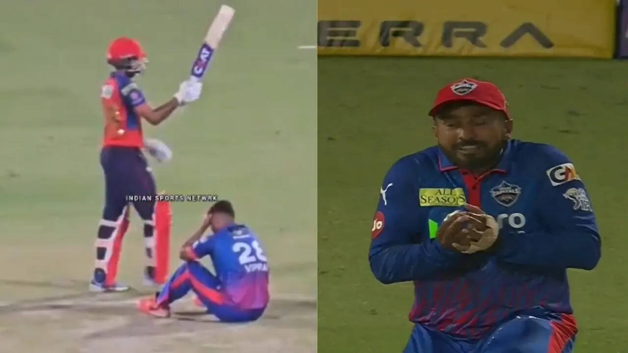 Head in hands: Vipraj Nigam left stunned as Karun Nair drops Iyer twice - Watch