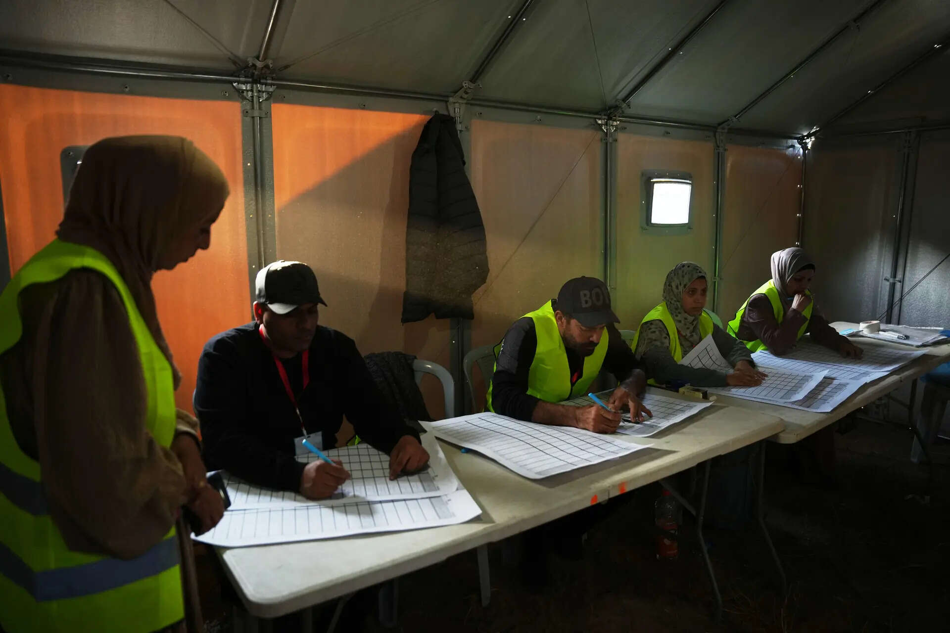 Palestinians vote in first elections since Gaza war