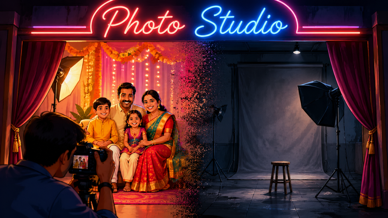 Lights, camera…gone? The slow fade of India’s OG photostudios
