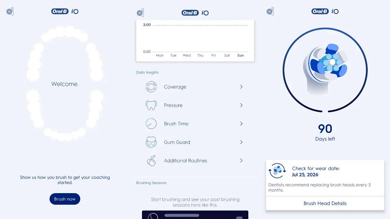 Oral-B toothbrush app