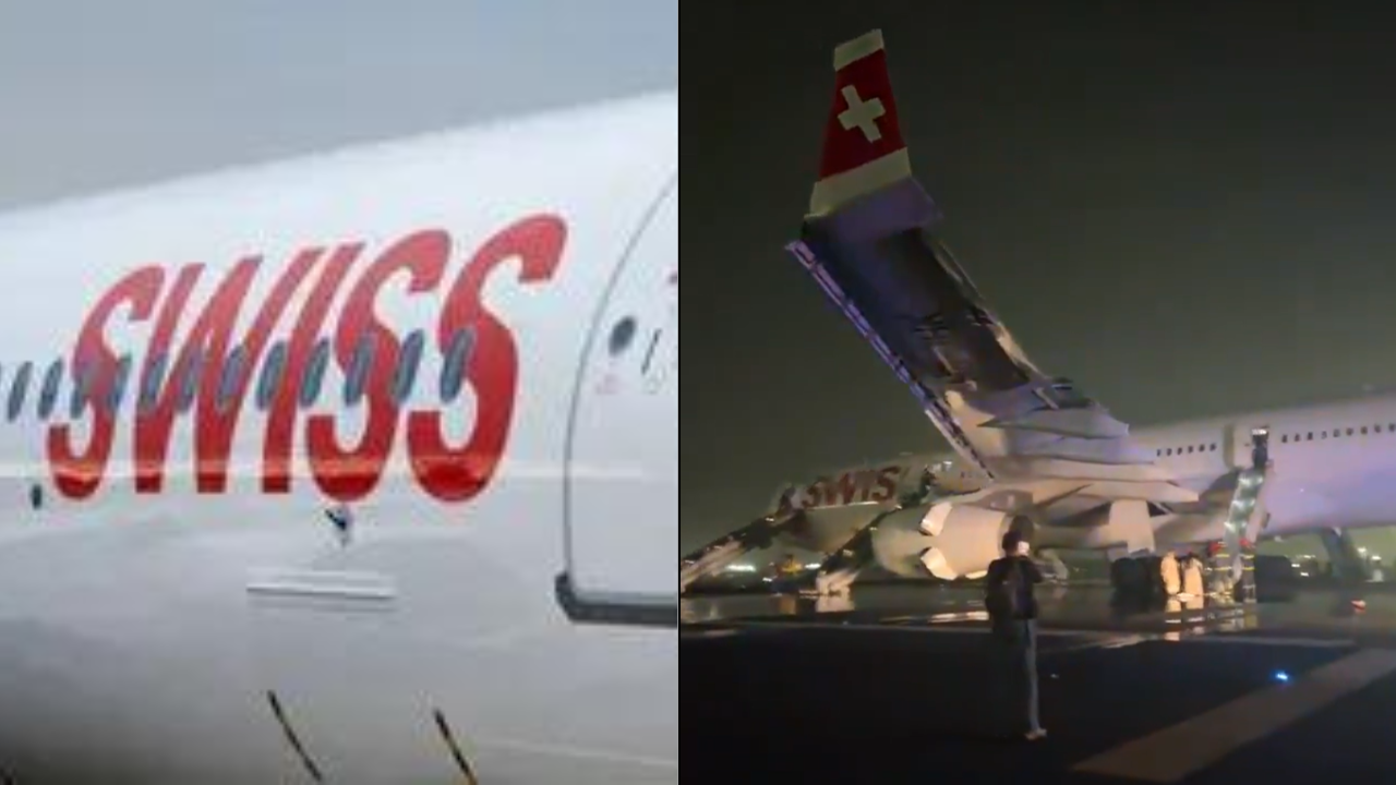 Take-off aborted at 193 kmph: How engine fire triggered chaos aboard SWISS Delhi-Zurich flight