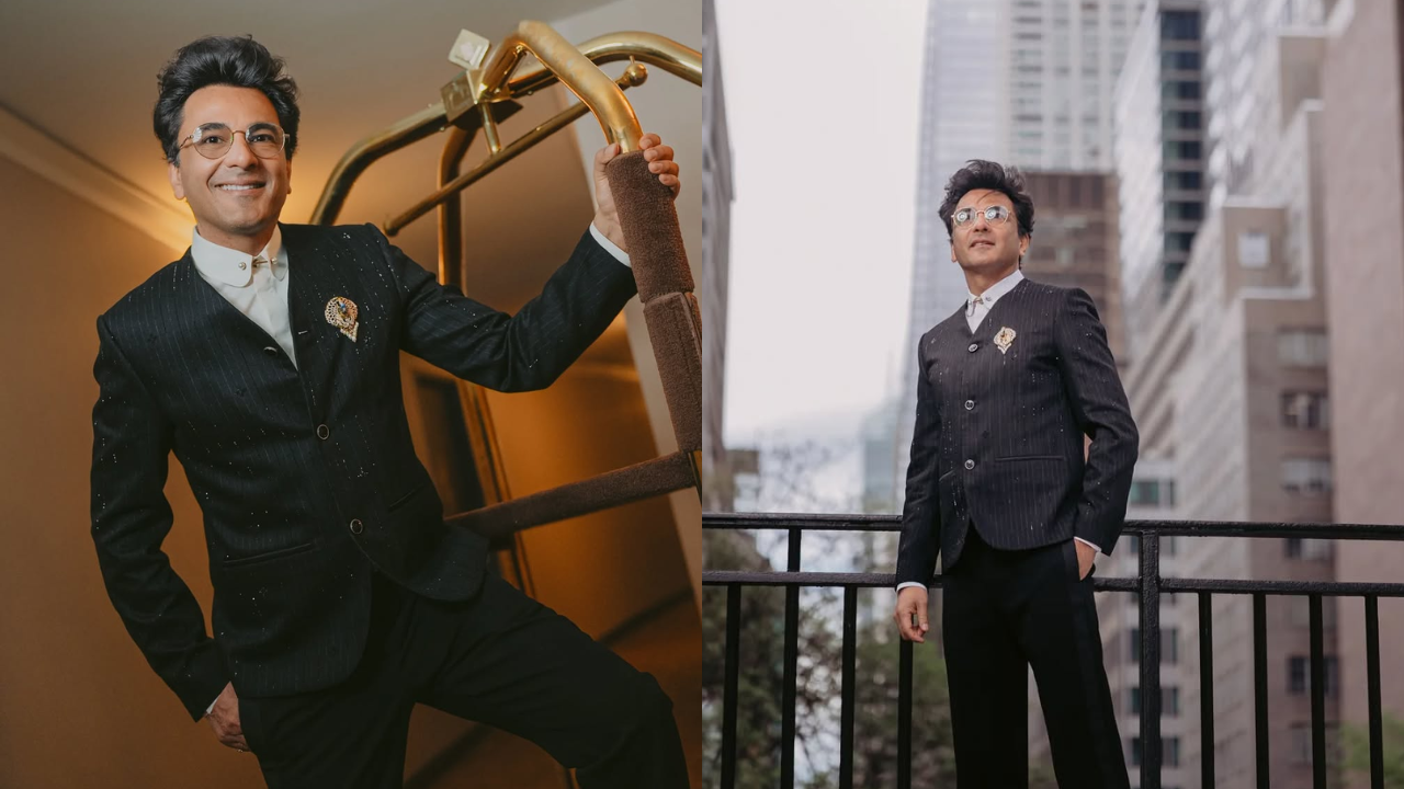 Vikas Khanna Owns TIME100 in Louis Vuitton