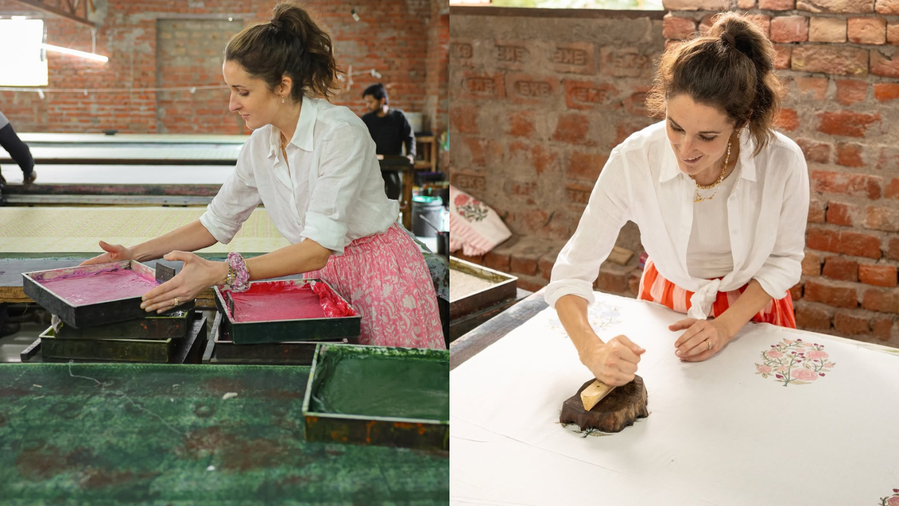 The Designer Who Got Hooked on Block Prints