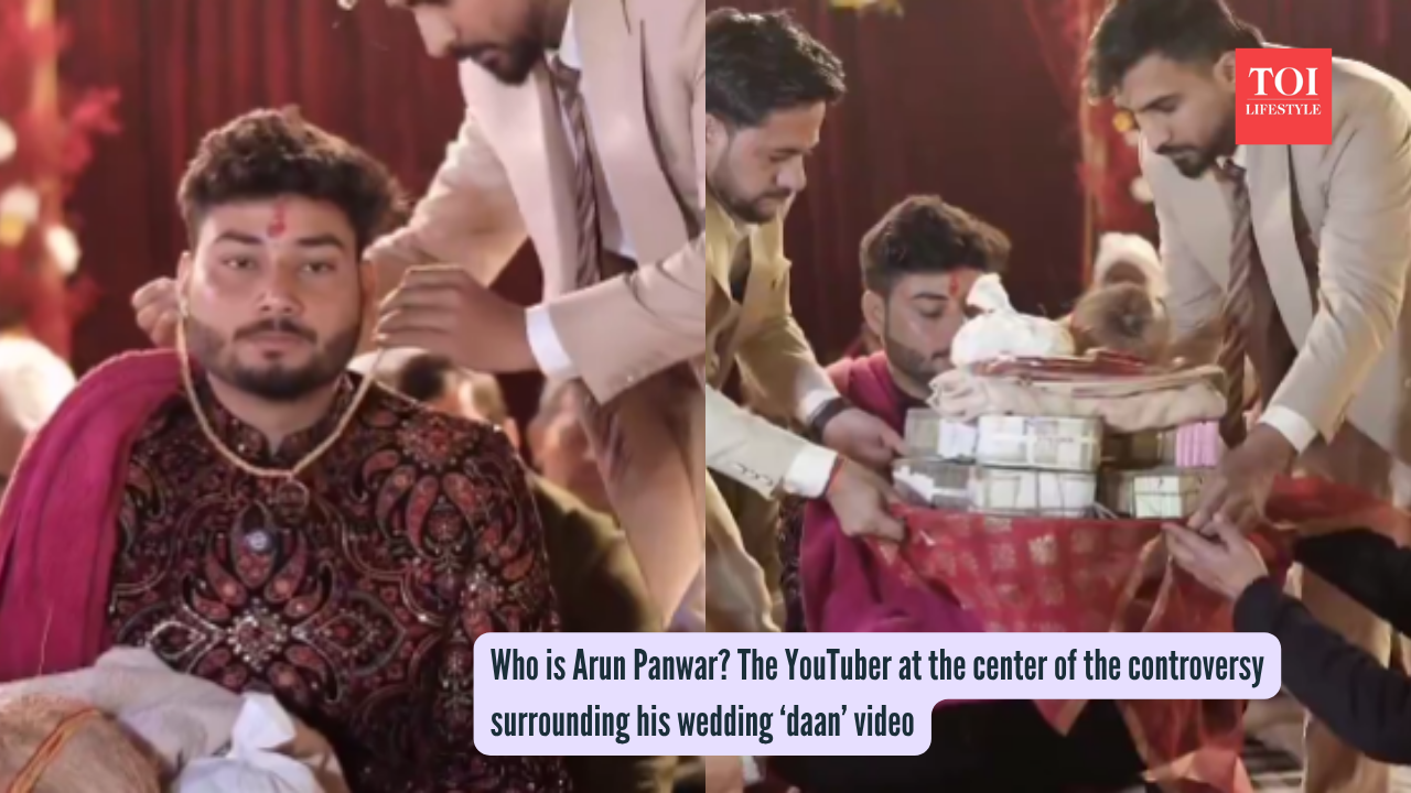 Who is Arun Panwar The YouTuber at the center of the controversy surrounding his wedding ‘daan’ video
