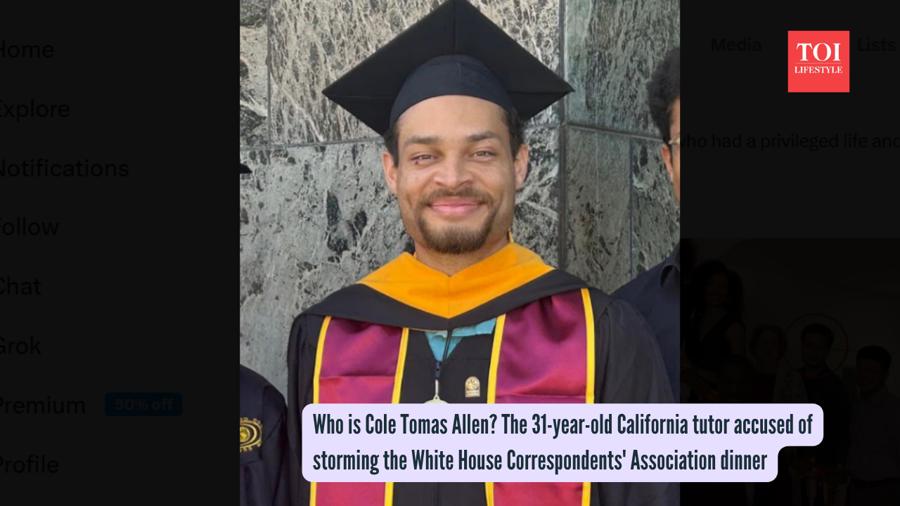 Who is Cole Tomas Allen The 31-year-old California tutor accused of storming the White House Correspondents' Association dinner