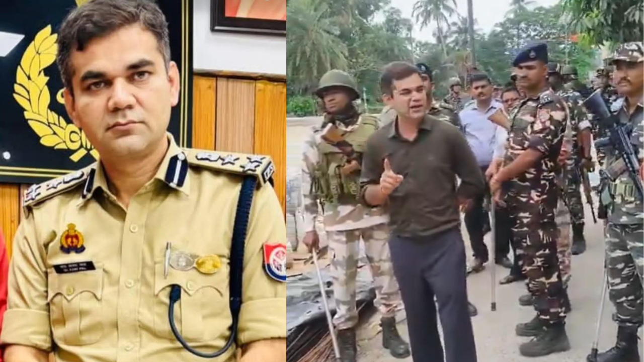 'Kaayde se ilaj kiya jayega': UP IPS officer’s video goes viral after raid linked to TMC candidate