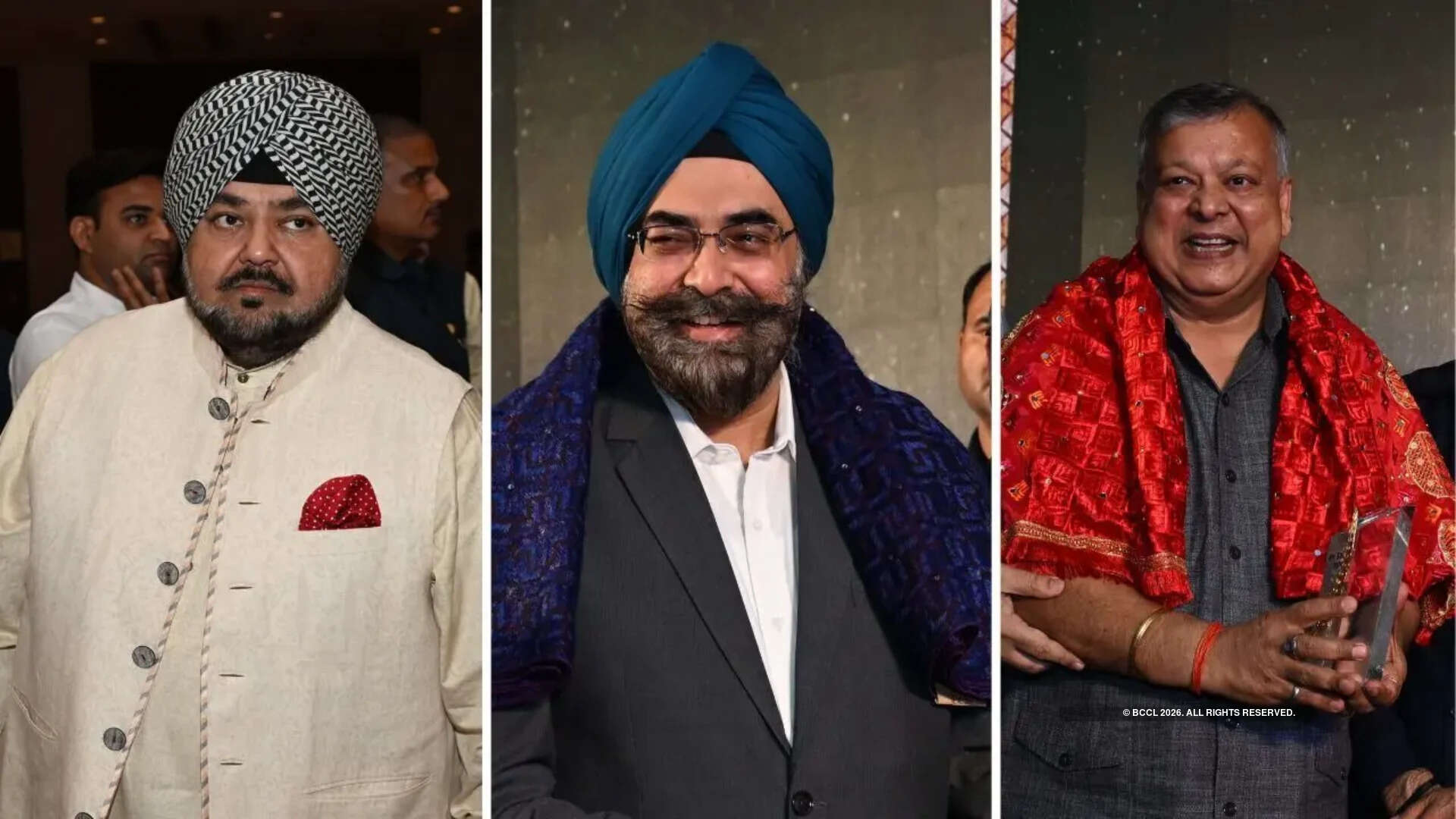 (L-R) JJ Valaya, PD Singh, Satish Jain