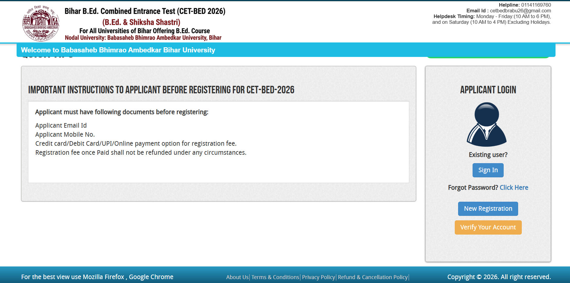 Bihar BEd CET registrations 2026 begin: Check direct link to apply here