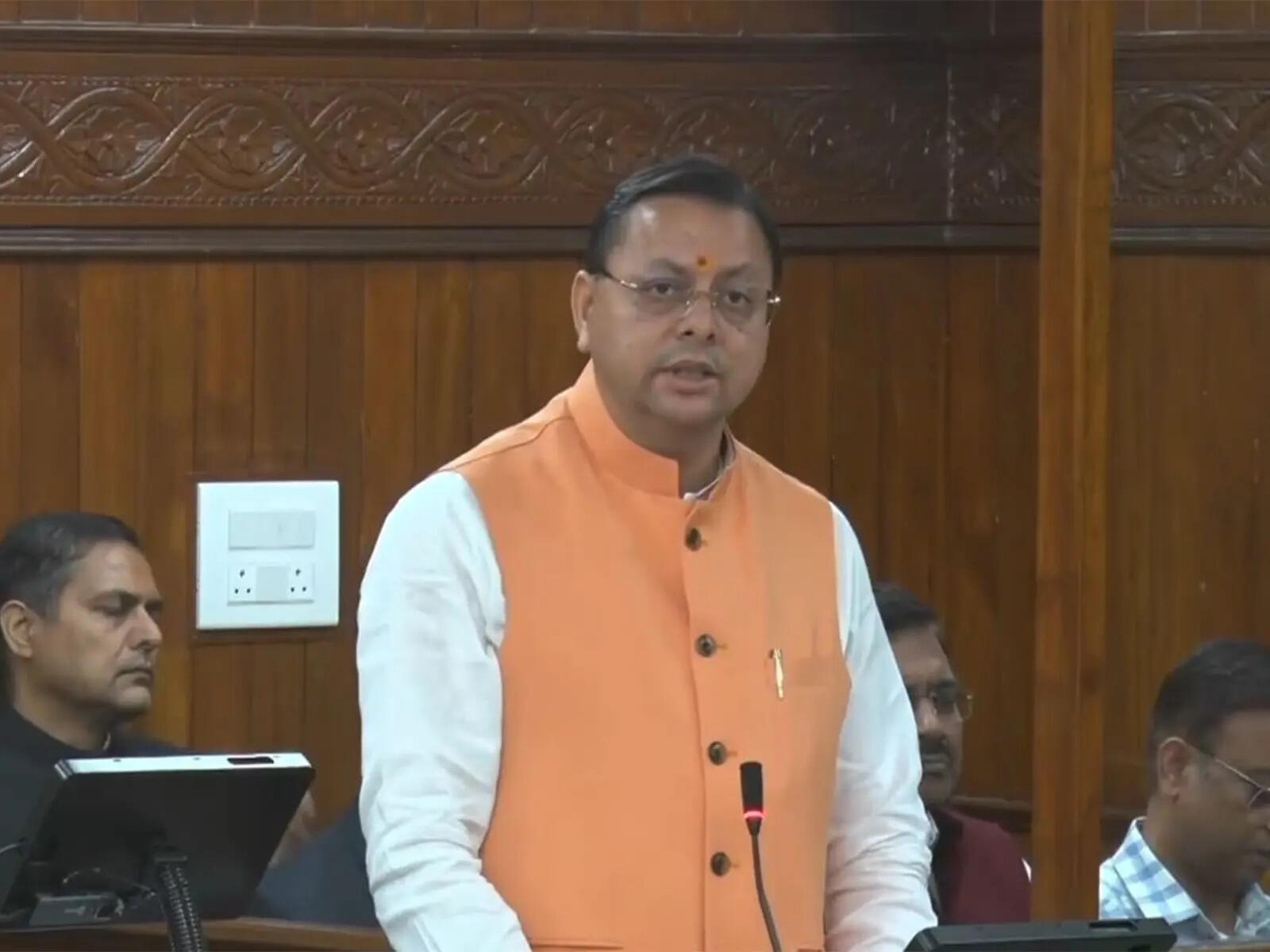 “INDIA bloc parties insulted nari shakti in Lok Sabha”: Uttarakhand CM Dhami slams opposition during one-day assembly session