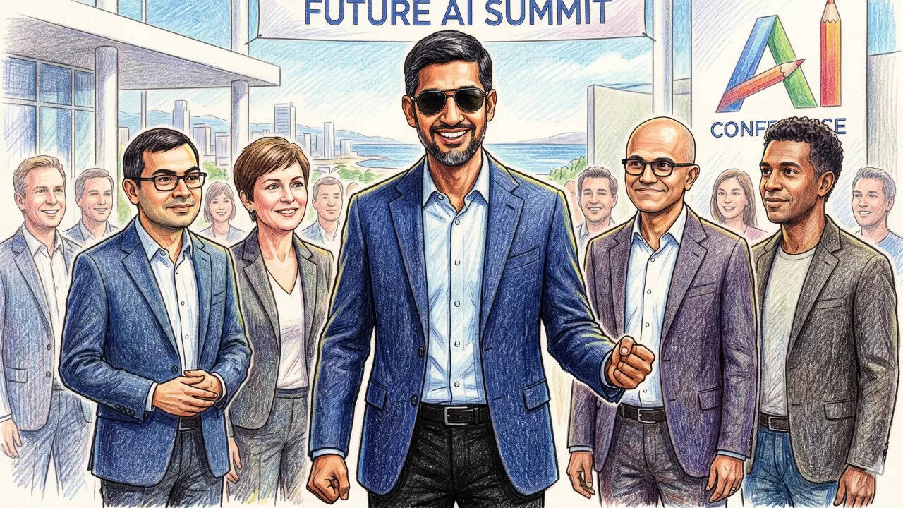 Sundar Pichai leading the pack