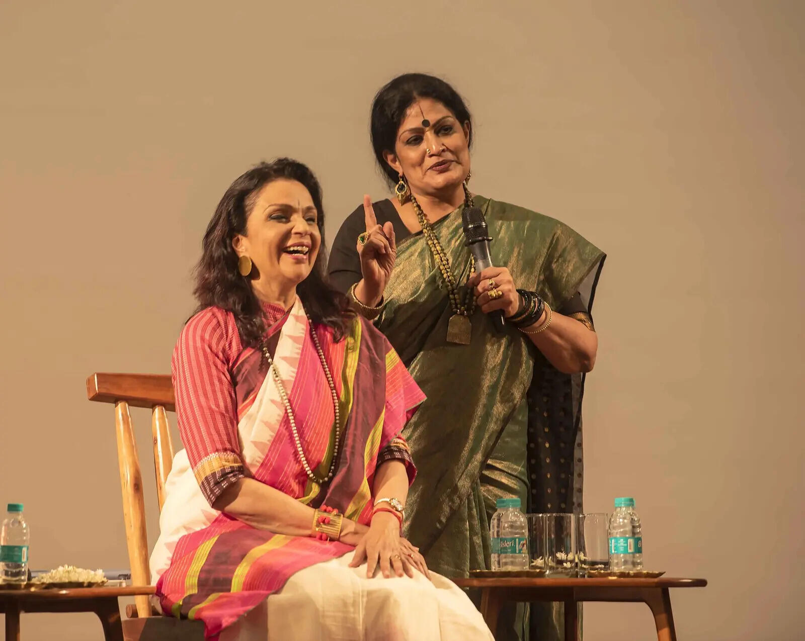 Anita Ratnam and Geeta Chandran